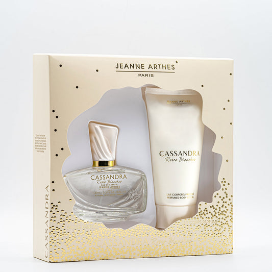 Jeanne Arthes Cassandra Roses Blanches Eau de Parfum 100ml + Lait Corps 150ml