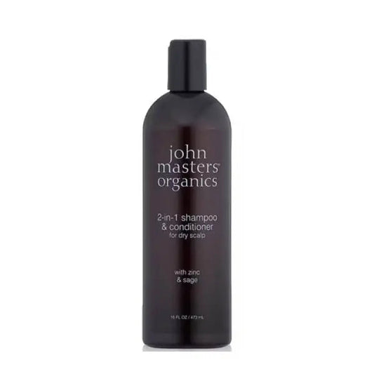Shampoing et après-shampooing 2 en 1 pour cuir chevelu sec au zinc et à la sauge John Masters Organics