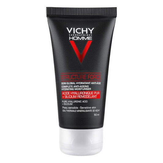 Vichy Homme Structure Force Soin Global Hydratant Anti-Âge 50 ml